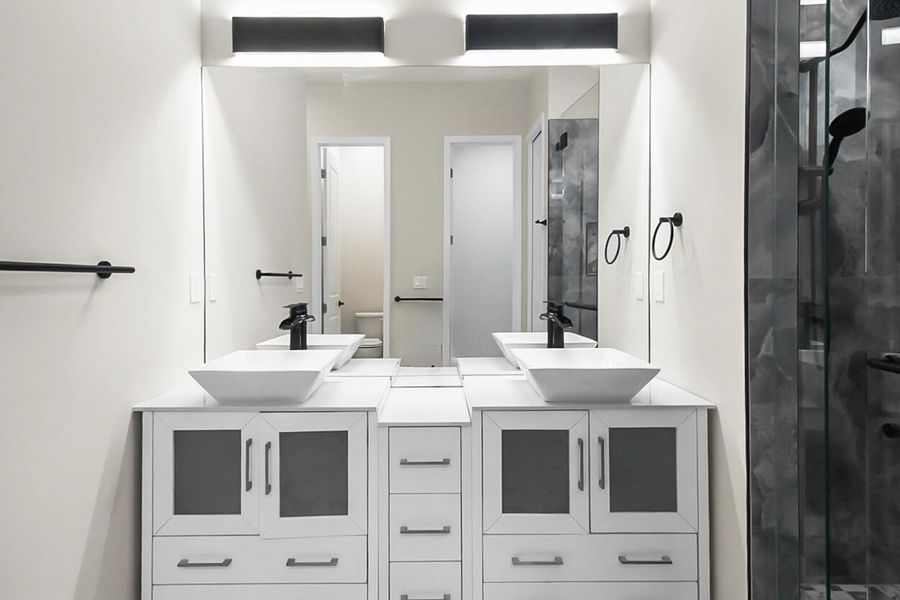 Close-up of interior finishes inside a home in , Port St. Lucie (Image 13).