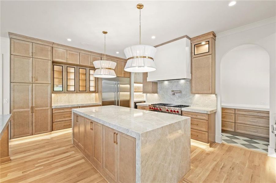 Furnished interior view inside a new home in , Marietta (Image 7).