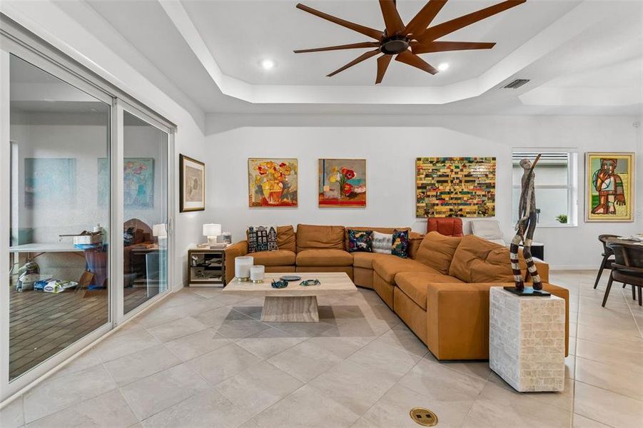 Furnished interior view inside a new home in , Venice (Image 25). Furnished interior view inside a new home in , Venice (Image 25).