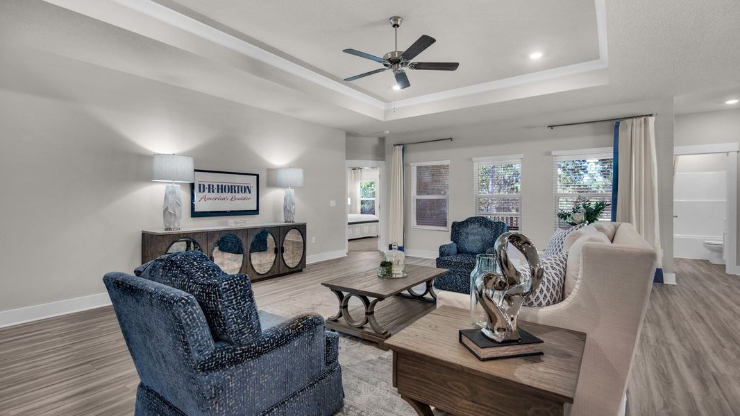 Furnished interior view inside a new home in Belhaven, Milton (Image 3).