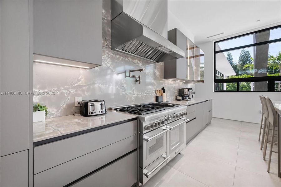 Furnished interior view inside a new home in , Miami Shores (Image 9). Furnished interior view inside a new home in , Miami Shores (Image 9).