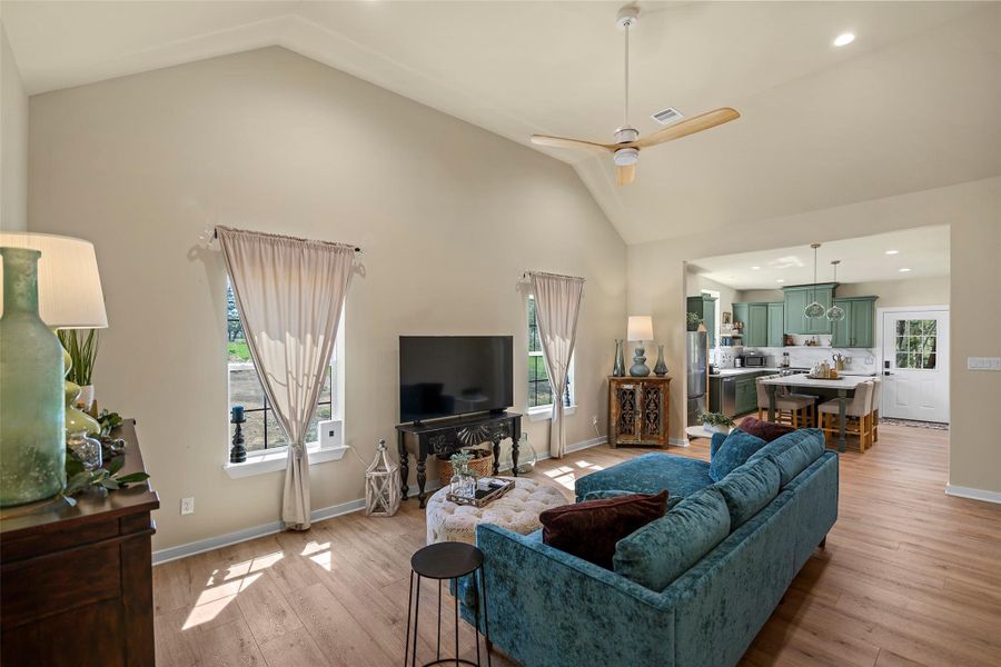 Furnished interior view inside a new home in , Chappell Hill (Image 14).