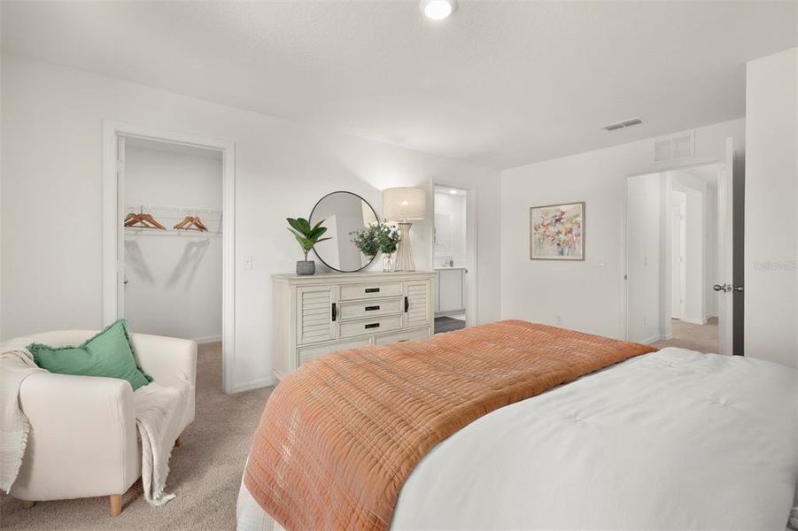 Furnished interior view inside a new home in Sol Vista, Dundee (Image 14). Furnished interior view inside a new home in Sol Vista, Dundee (Image 14).