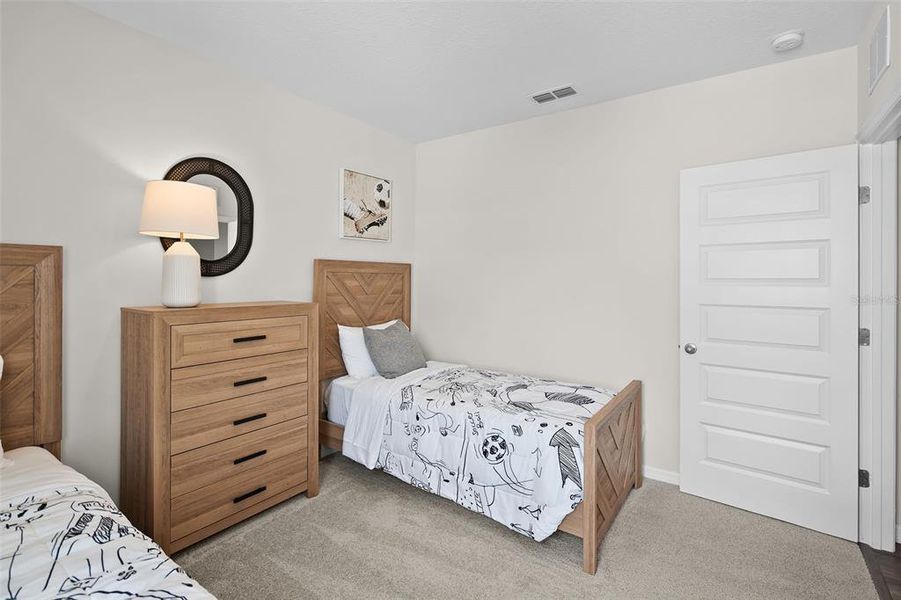 Furnished interior view inside a new home in Wind Meadows South, Bartow (Image 21).
