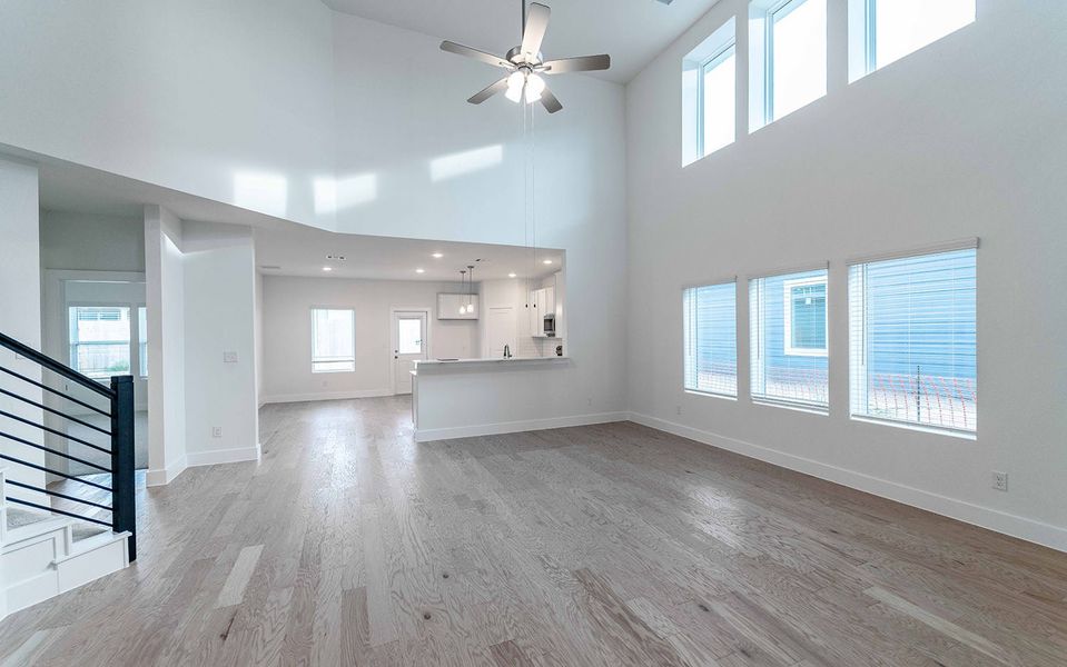 Spacious, unfurnished interior of a new home in Hunters Glen, Jarrell (Image 23). Spacious, unfurnished interior of a new home in Hunters Glen, Jarrell (Image 23).