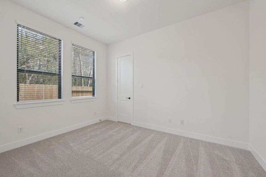 Representative unfurnished interior of a home built from the Summerton by Chesmar Homes in Lakes of Cane Island, Katy (Image 13). Representative unfurnished interior of a home built from the Summerton by Chesmar Homes in Lakes of Cane Island, Katy (Image 13).