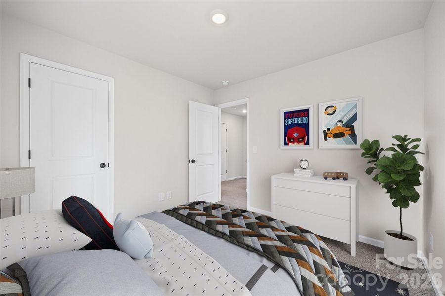 Furnished interior view inside a new home in , Belmont (Image 7).