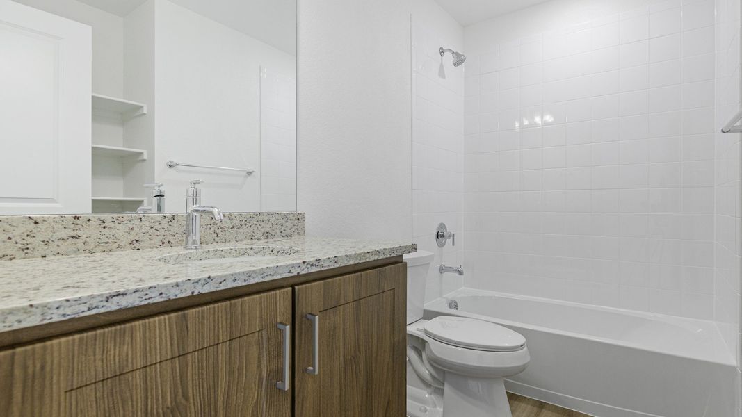 Furnished interior view inside a new home in Timnath Lakes, Timnath (Image 20).