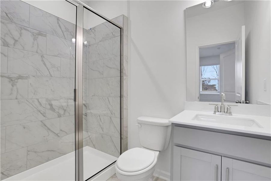 Furnished interior view inside a new home in Towne Village at Suwanee Dam, Sugar Hill (Image 18).