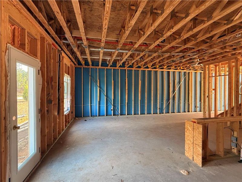 In-progress construction of a new home in Leydenview, Mableton, GA (Image 34).