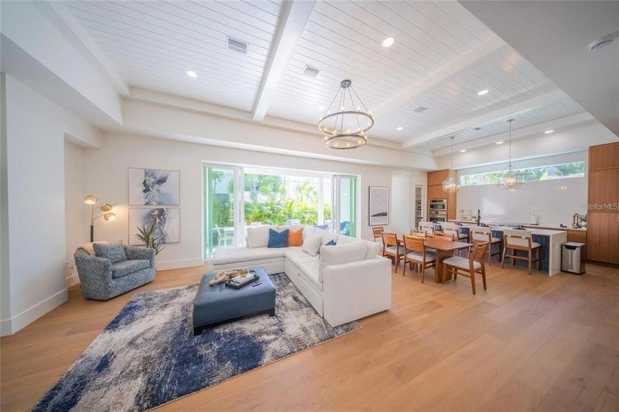 Furnished interior view inside a new home in , Sarasota (Image 9).