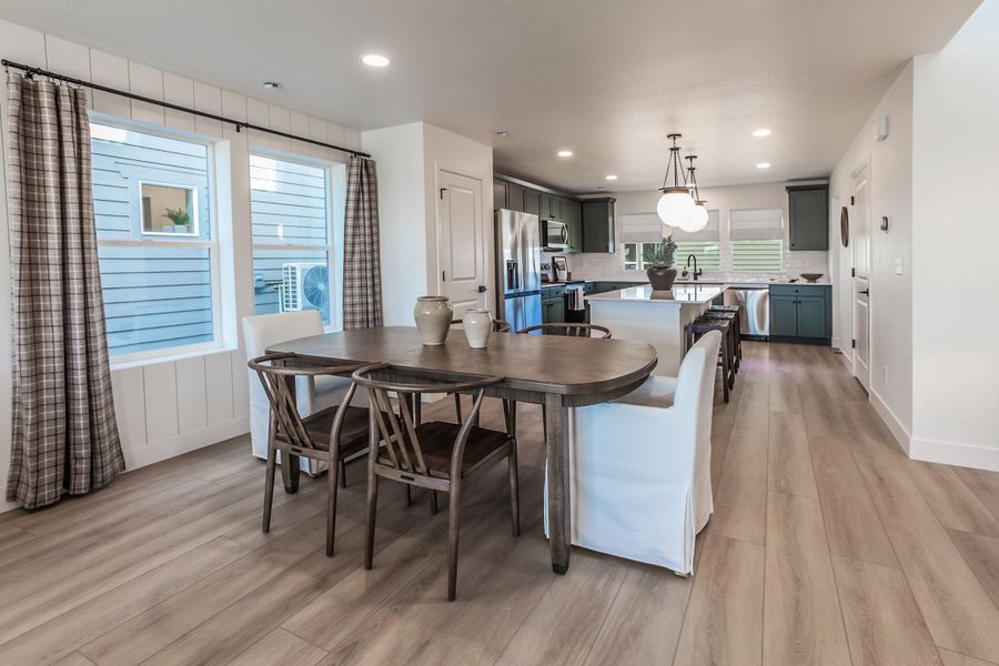 Representative furnished interior of a home built from the Marigold by Hartford Homes in Bloom, Fort Collins (Image 13).