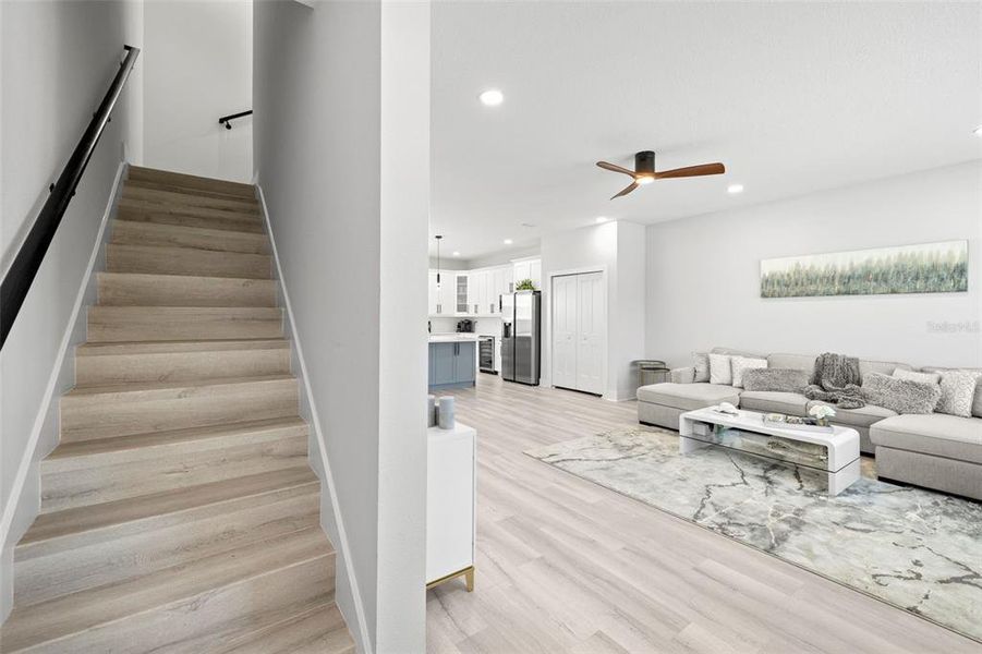 Furnished interior view inside a new home in , Tampa (Image 12).