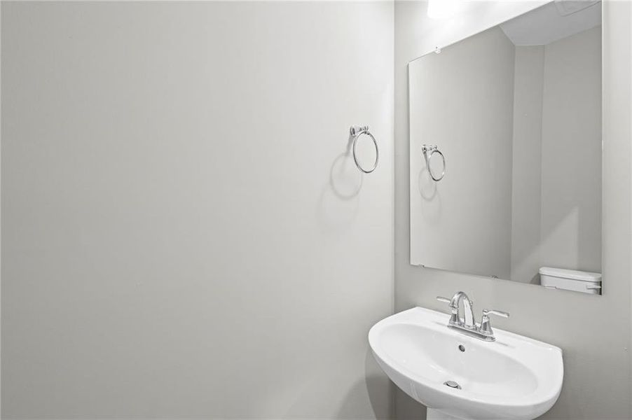 Furnished interior view inside a new home in Villas at Gold Creek, Dawsonville (Image 8). Furnished interior view inside a new home in Villas at Gold Creek, Dawsonville (Image 8).