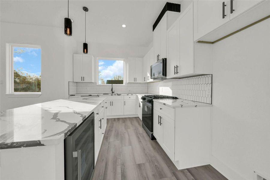 Furnished interior view inside a new home in , Houston (Image 7). Furnished interior view inside a new home in , Houston (Image 7).