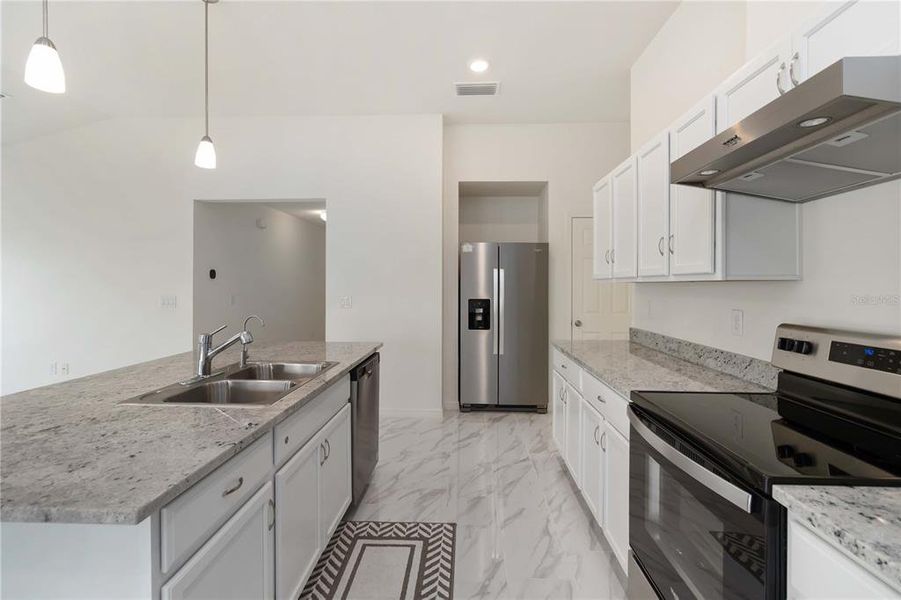 Furnished interior view inside a new home in , Davenport (Image 10).