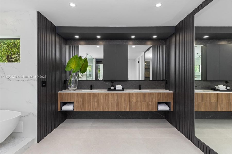 Furnished interior view inside a new home in , Pinecrest (Image 63).