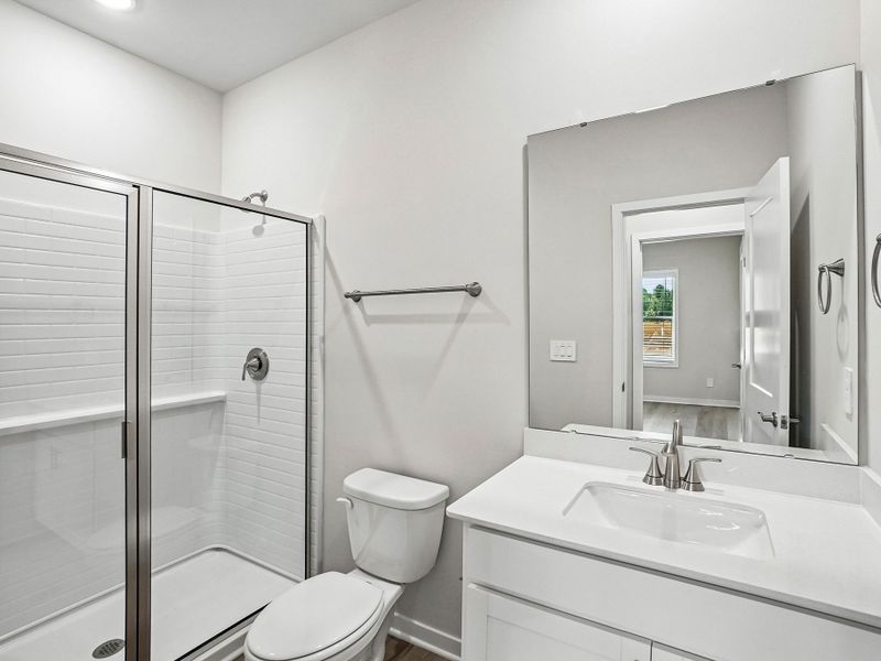 Furnished interior view inside a new home in Watkins Glen, Raleigh (Image 6).