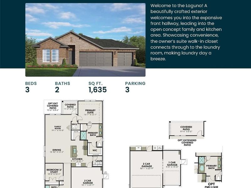 2D floor plan layout of this home in Sierra Vista, Rosharon, TX (Image 3). 2D floor plan layout of this home in Sierra Vista, Rosharon, TX (Image 3).