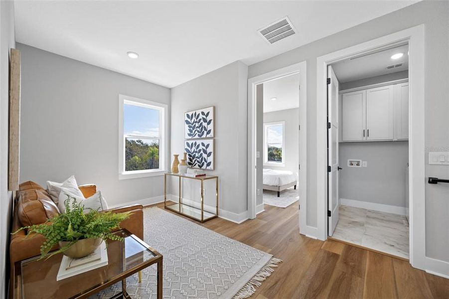 Furnished interior view inside a new home in Blanc, St. Petersburg (Image 8).