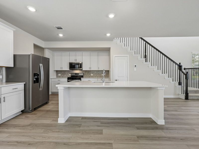 Furnished interior view inside a new home in Oak Ridge Park, Corinth (Image 5). Furnished interior view inside a new home in Oak Ridge Park, Corinth (Image 5).