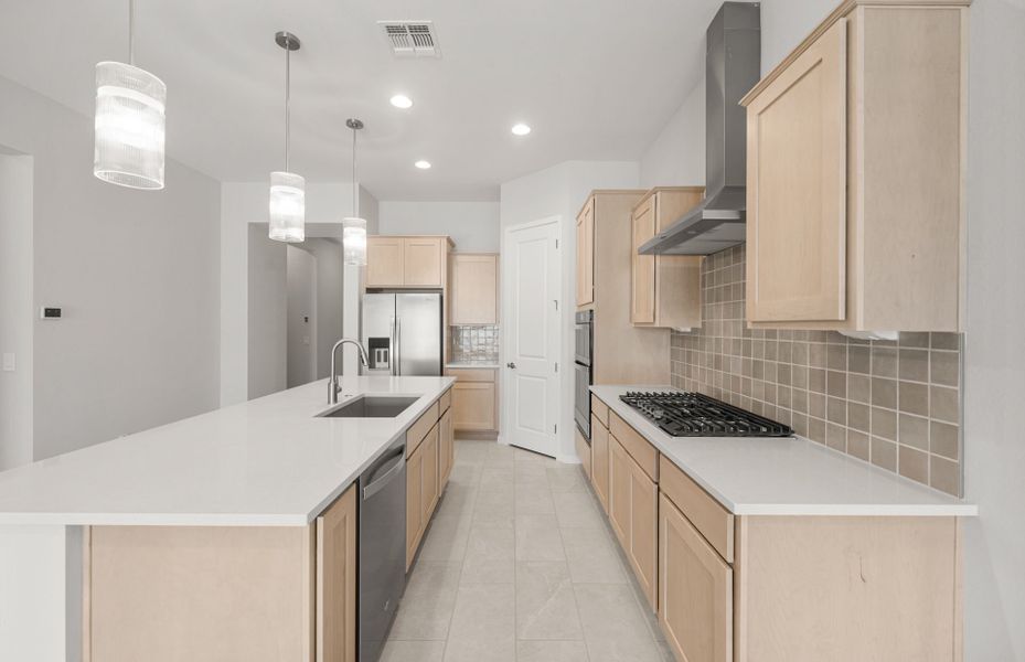 Furnished interior view inside a new home in Regent Hills - Meadow Series, Buckeye (Image 10).
