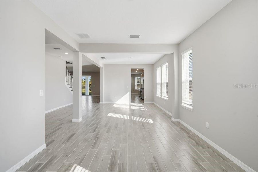 Spacious, unfurnished interior of a new home in Hammock at Two Rivers, Zephyrhills (Image 14). Spacious, unfurnished interior of a new home in Hammock at Two Rivers, Zephyrhills (Image 14).