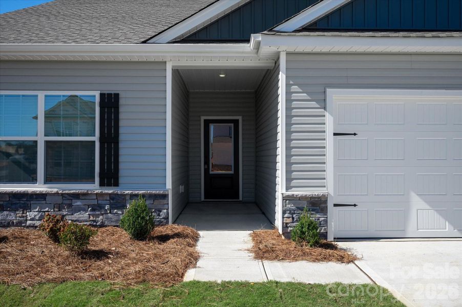 Stock Photo of Completed Floor Plan