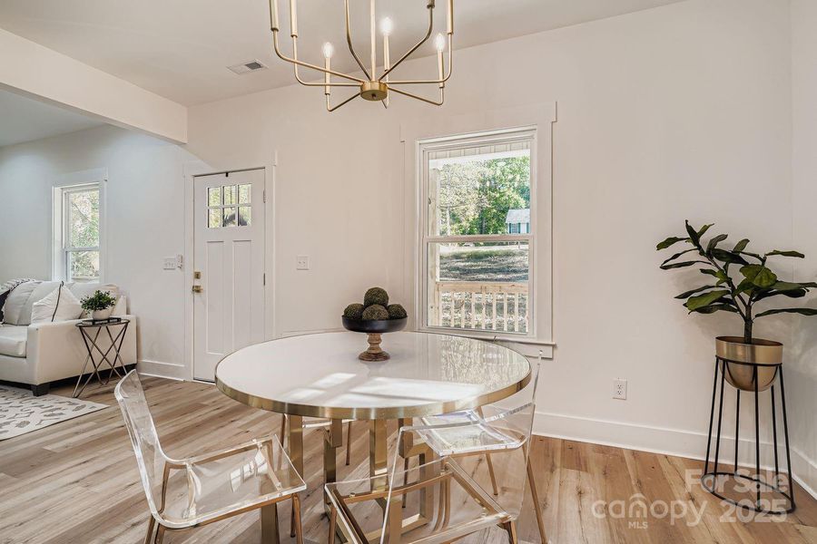 Furnished interior view inside a new home in , Gaston (Image 8). Furnished interior view inside a new home in , Gaston (Image 8).