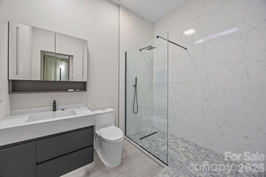 Furnished interior view inside a new home in , Charlotte (Image 12).