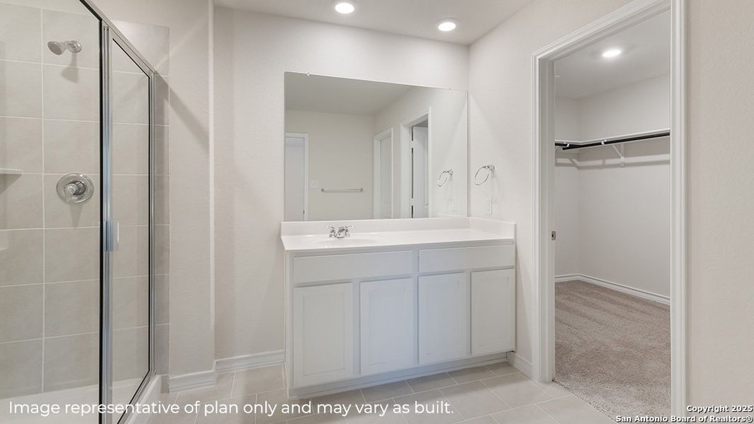 Furnished interior view inside a new home in The Birch at Spencer Ranch, Boerne (Image 5).