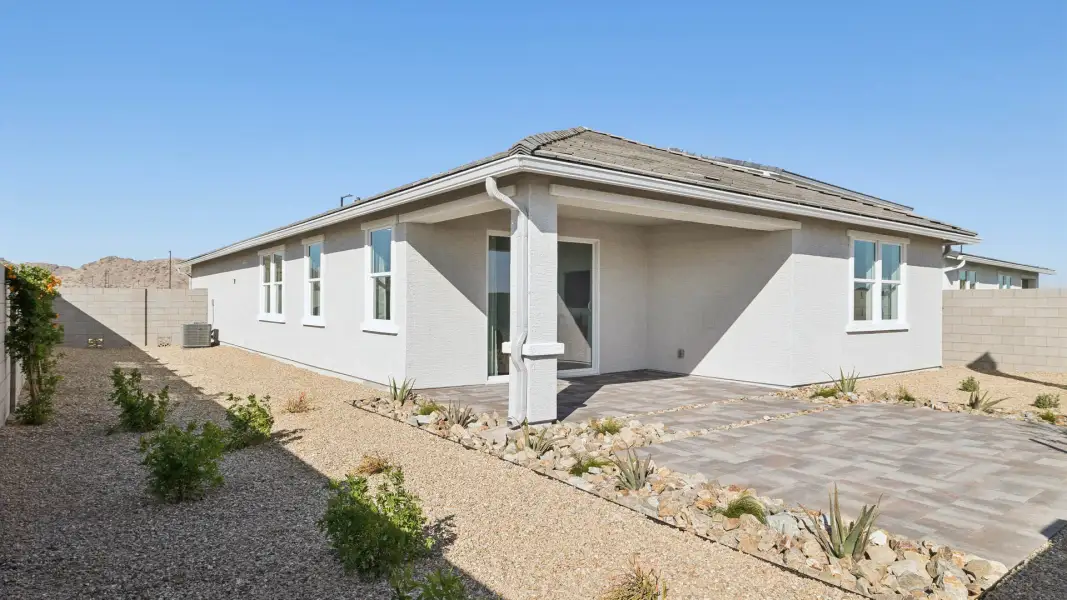 Exterior details and patio area of a home in Westpark, Buckeye (Image 2).