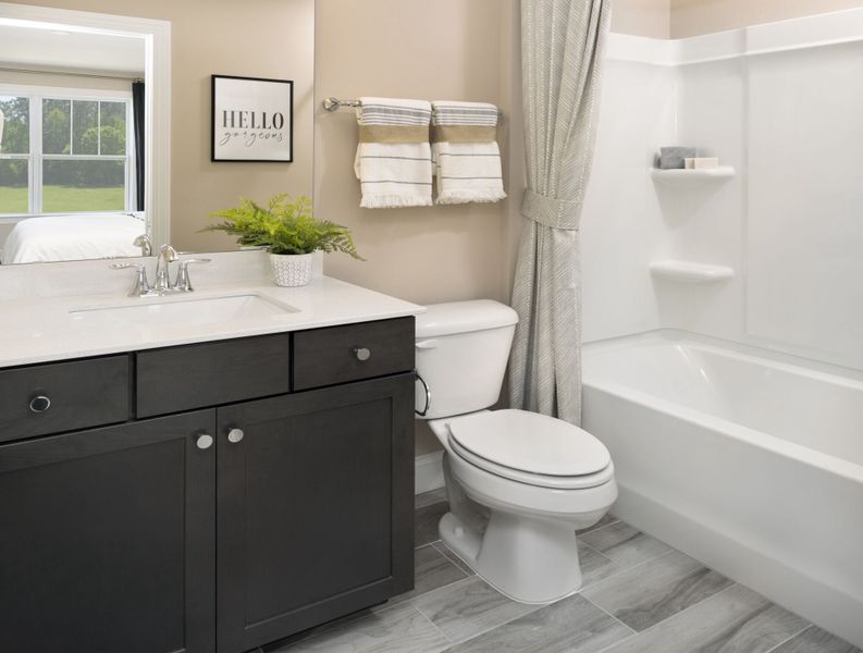 Lassen model home bath 3 Lassen model home bath 3