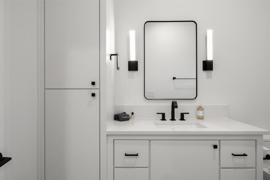 Close-up of interior finishes inside a home in , Austin (Image 19).