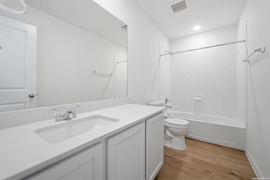 Furnished interior view inside a new home in Katzer Ranch, Converse (Image 9).