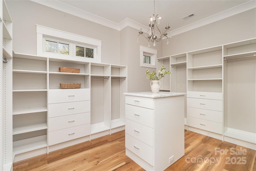 Furnished interior view inside a new home in , Charlotte (Image 19).