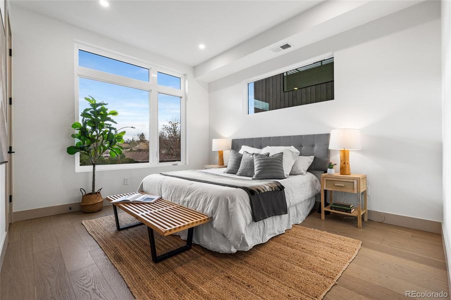 Furnished interior view inside a new home in , Denver (Image 24).
