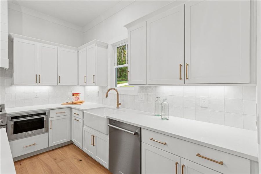 Furnished interior view inside a new home in , Ball Ground (Image 28).