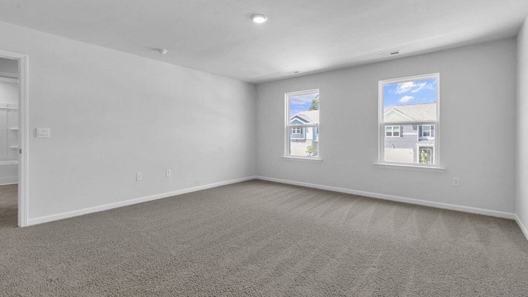 Spacious, unfurnished interior of a new home in The Preserve at Kinsley, Jamestown (Image 24).