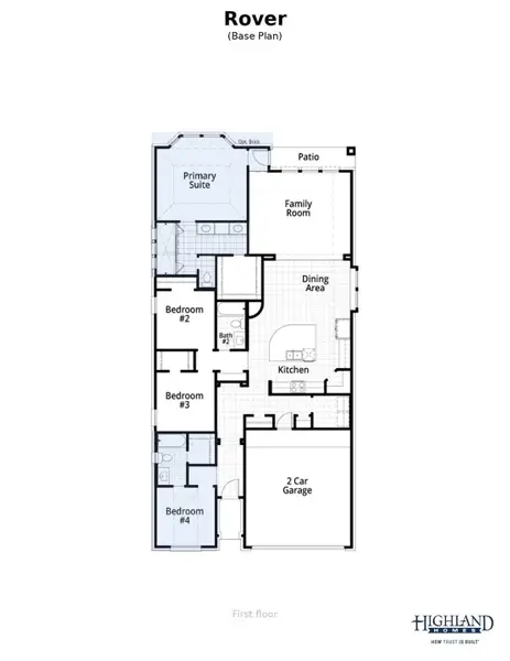 2D floor plan layout of this home in , Kyle, TX (Image 3).