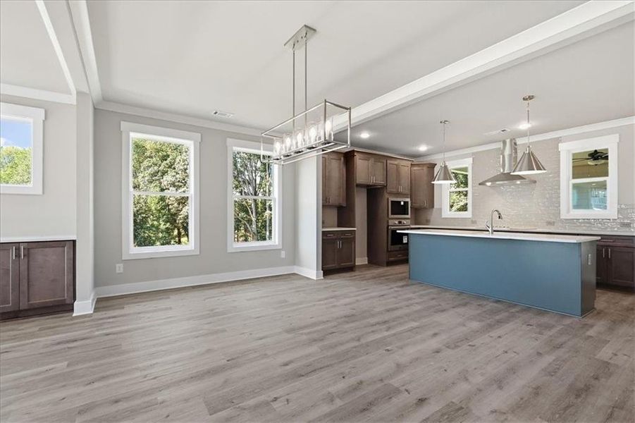 Spacious, unfurnished interior of a new home in , Statham (Image 48).