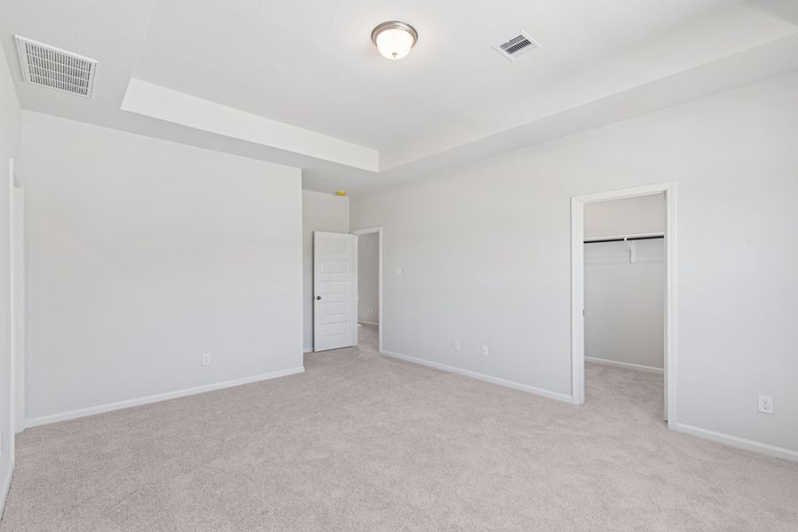 The Oriole II- Primary Suite with Tray Ceiling The Oriole II- Primary Suite with Tray Ceiling