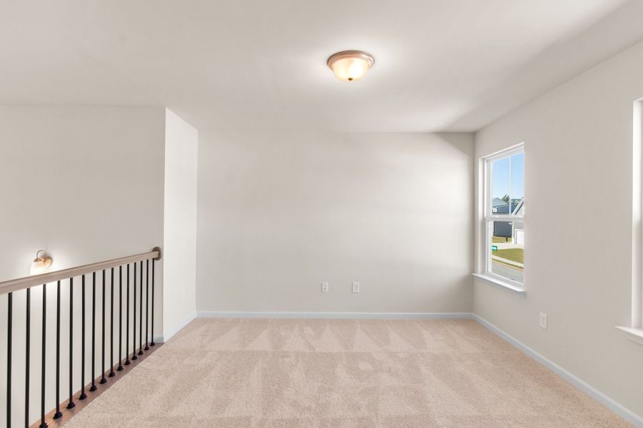 Representative unfurnished interior of a home built from the The Willow B by Davidson Homes LLC in Wehunt Meadows, Hoschton (Image 20).