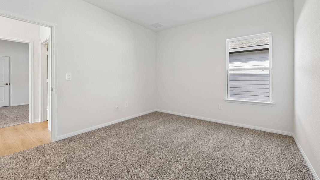 Spacious, unfurnished interior of a new home in Carillon, Manor (Image 19).