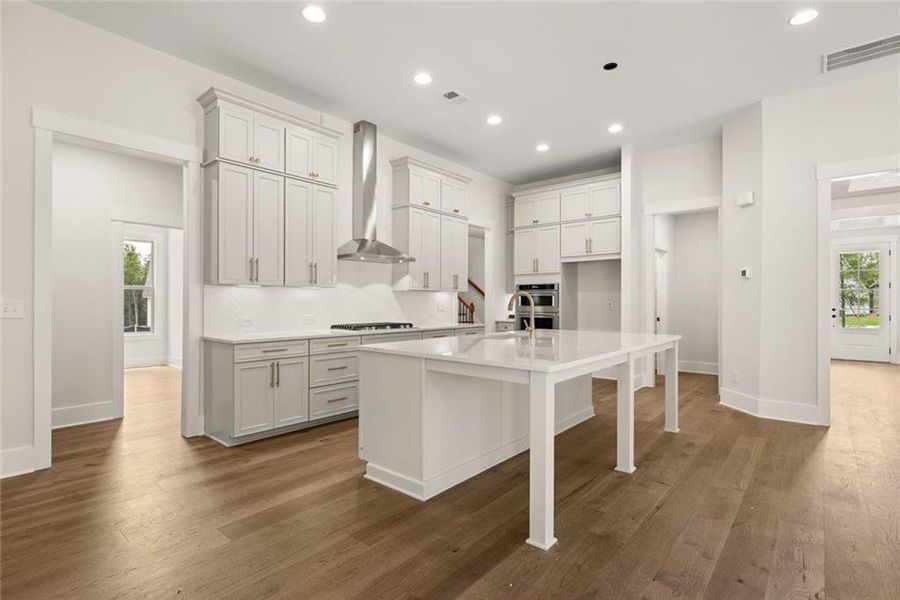 Furnished interior view inside a new home in Soleil Belmont Park, Canton (Image 9). Furnished interior view inside a new home in Soleil Belmont Park, Canton (Image 9).