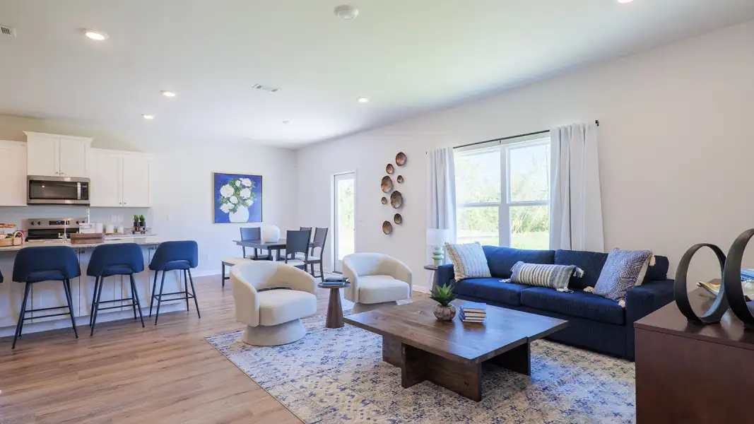 Furnished interior view inside a new home in Abilene Acres, Tallahassee (Image 15).
