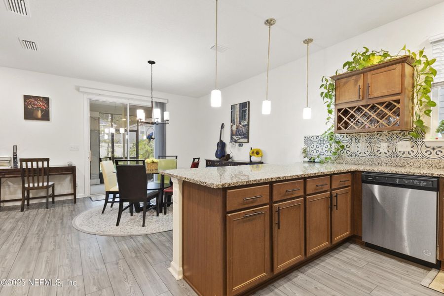 Furnished interior view inside a new home in , St. Johns (Image 23).