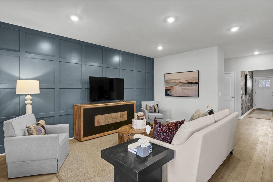 Furnished interior view inside a new home in , Manning (Image 4).