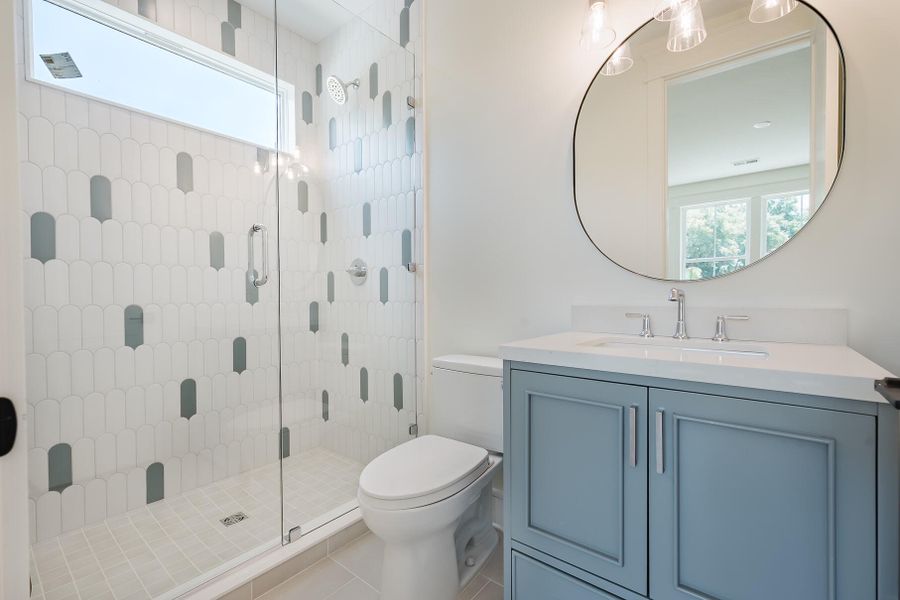 Furnished interior view inside a new home in , Mount Pleasant (Image 16).