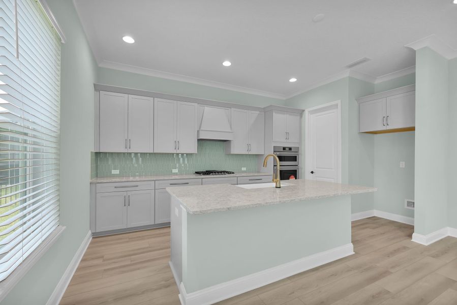 Representative furnished interior of a home built from the Crescent by Riverside Homes in Mariposa at EverRange, Jacksonville (Image 10).